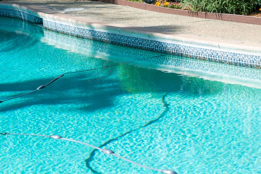 Backyard swimming pool floating cleaning equipmen